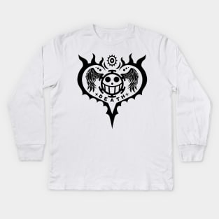 Trafalgar Law Tattoo Kids Long Sleeve T-Shirt